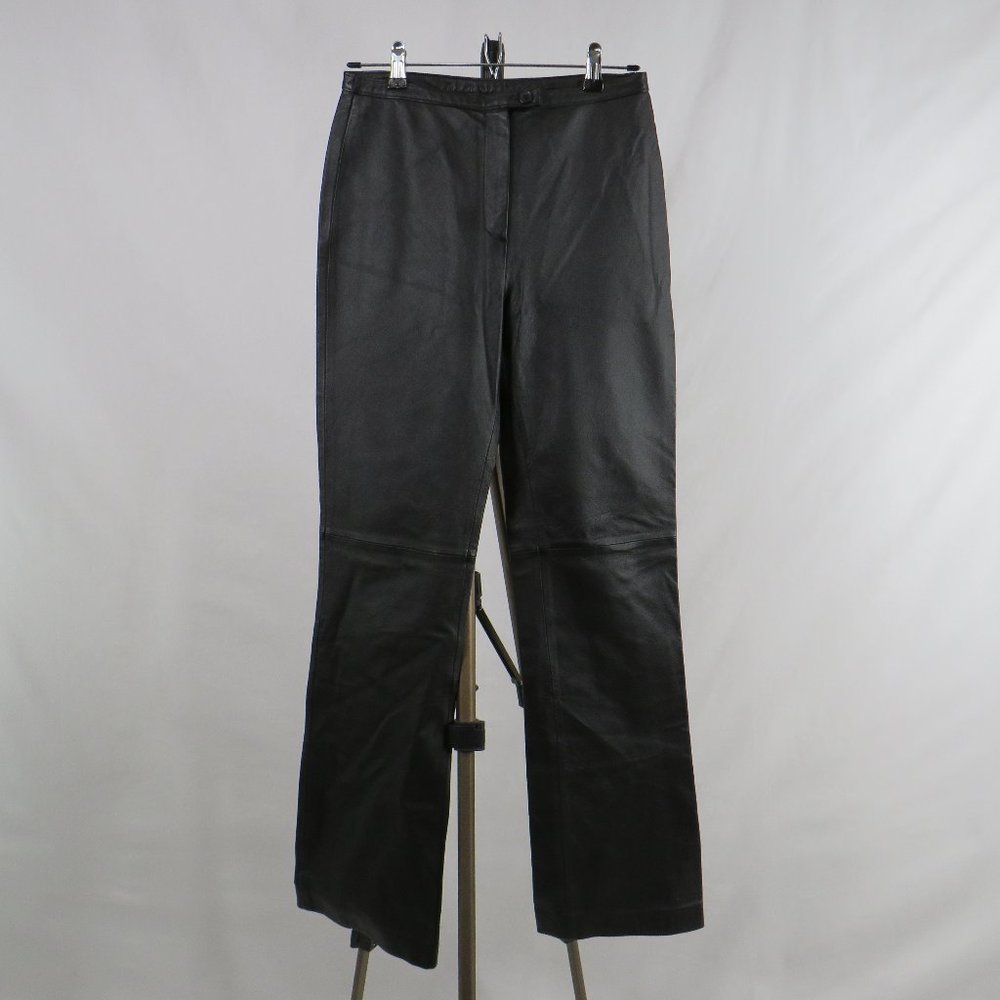Newport News Easy Style Leather Pants